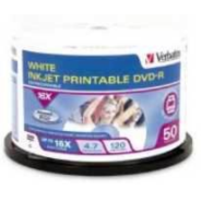 Verbatim  16X DVD-R White InkJet P