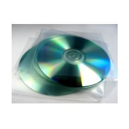  PVC Plastic CD/DVD Sleevs