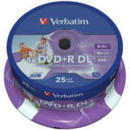 Verbatim  8x DVD+R Dual Layer 8.5G